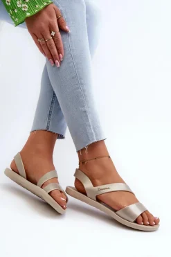 Sandały Damskie 82429 Ipanema Vibe Sandal Fem Beżowe