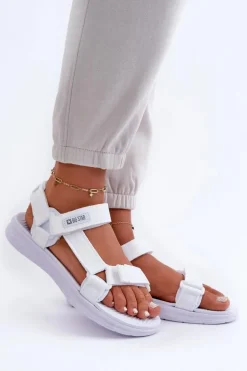 Sandały Damskie Big Star FF274A603 Białe