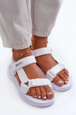 Sandały Damskie Big Star FF274A603 Białe