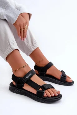 Sandały Damskie Big Star FF274A600 Czarne