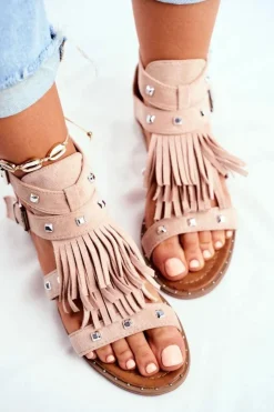 Sandały Damskie Boho Nude Balms