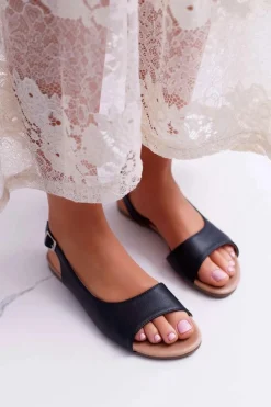 Sandały Damskie Czarne Prius