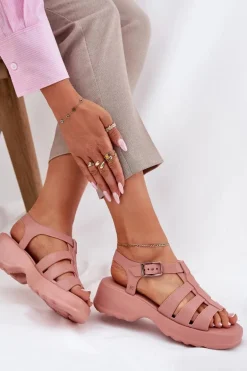 Sandały Damskie Pachnące ZAXY RR285116 Brudny Róż