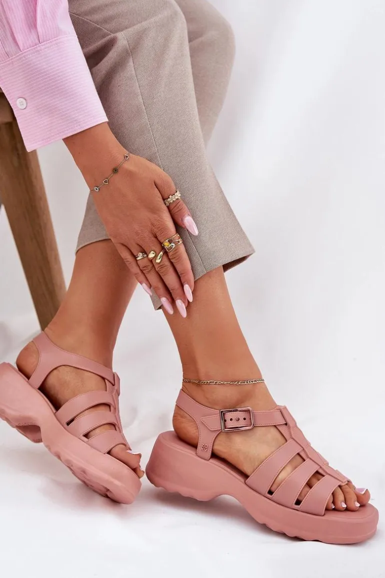 Sandały Damskie Pachnące ZAXY RR285116 Brudny Róż