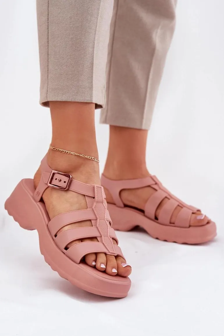 Sandały Damskie Pachnące ZAXY RR285116 Brudny Róż