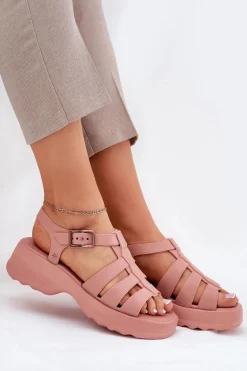 Sandały Damskie Pachnące ZAXY RR285116 Brudny Róż