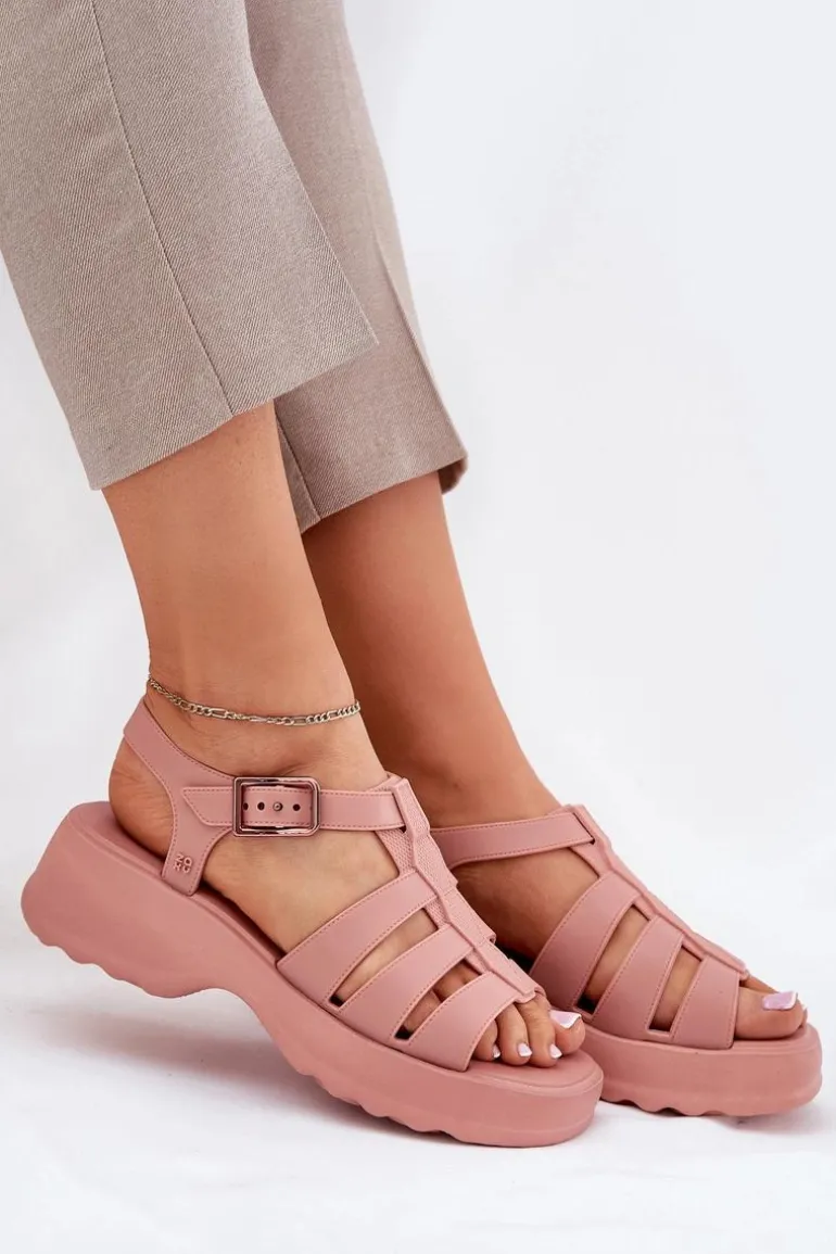 Sandały Damskie Pachnące ZAXY RR285116 Brudny Róż