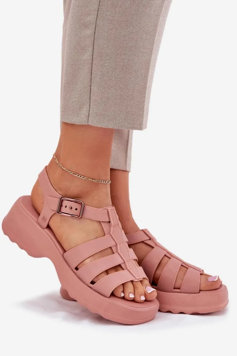 Sandały Damskie Pachnące ZAXY RR285116 Brudny Róż