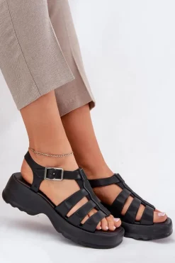 Sandały Damskie Pachnące ZAXY RR285117 Czarne