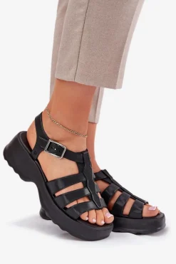 Sandały Damskie Pachnące ZAXY RR285117 Czarne