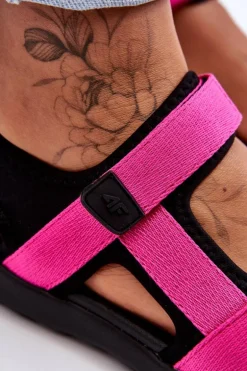 Sandały Damskie Sportowe 4F 4FSS23FSANF014-55S Fuksja