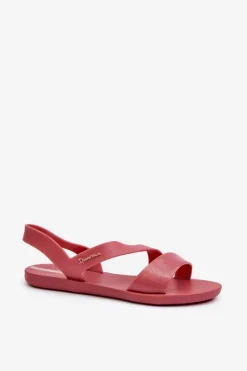 Sandały Damskie Z Brokatem 82429 Ipanema Vibe Sandal Fem Różowe
