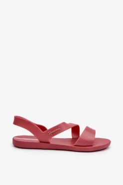 Sandały Damskie Z Brokatem 82429 Ipanema Vibe Sandal Fem Różowe