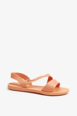 Sandały Damskie Z Brokatem 82429 Ipanema Vibe Sandal Fem Pomarańczowe