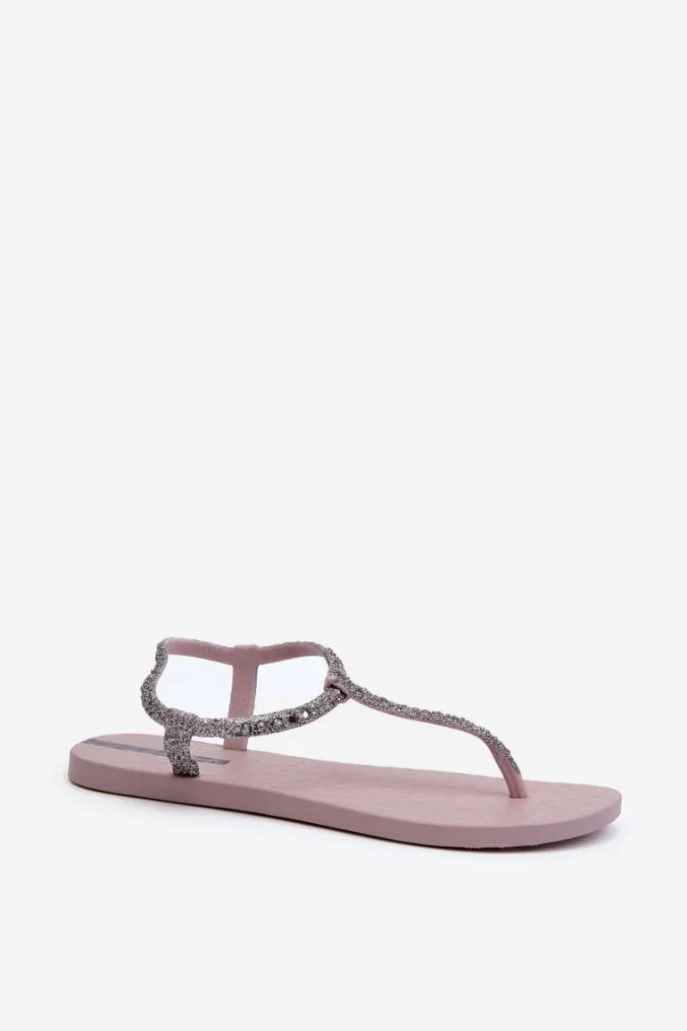 Sandały Japonki Z Brokatem Damskie 26914 Ipanema Class Brilha Fem Jasnofioletowe