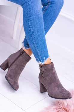 Sergio Leone Botki Na Słupku Coffe Zamsz Valentia