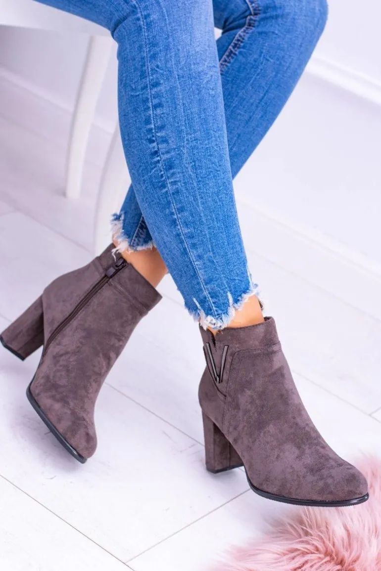 Sergio Leone Botki Na Słupku Coffe Zamsz Valentia