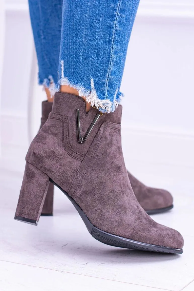 Sergio Leone Botki Na Słupku Coffe Zamsz Valentia