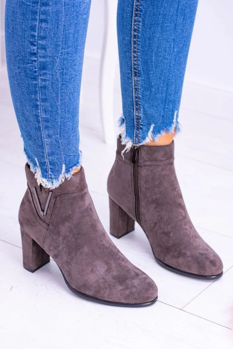 Sergio Leone Botki Na Słupku Coffe Zamsz Valentia