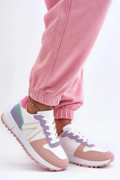 Skórzane Damskie Buty Sportowe Wielokolorowe Kabama