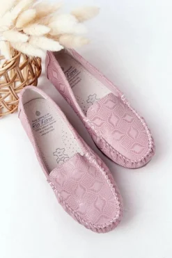 Skórzane Mokasyny RIO FLORE Eco-Friendly Różowe