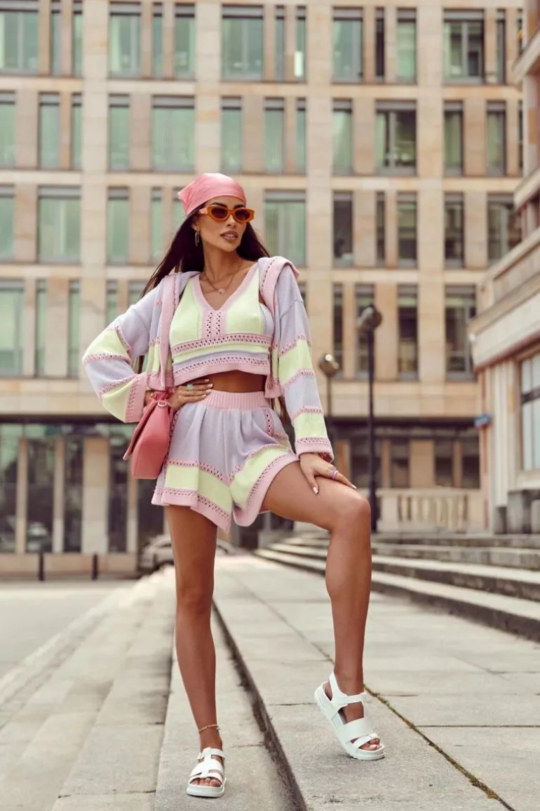 Skórzane Sandały Na Platformie Białe Tessy