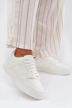 Sneakersy Damskie Big Star RR274A241 HI-POLY SYSTEM Białe