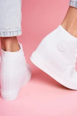 Sneakersy Damskie Big Star Białe FF274A192