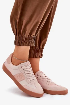 Sneakersy Damskie Big Star RR274373 Różowe