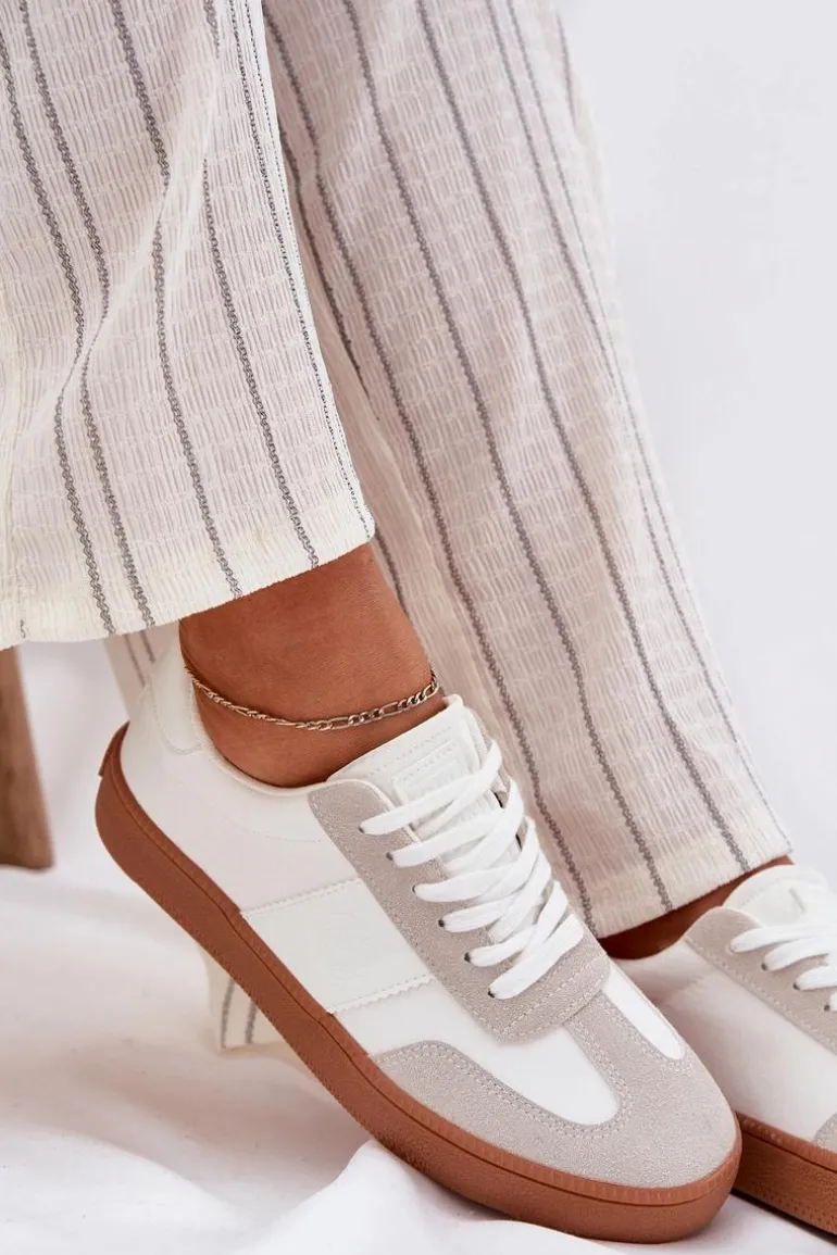 Sneakersy Damskie Big Star RR274804 Białe