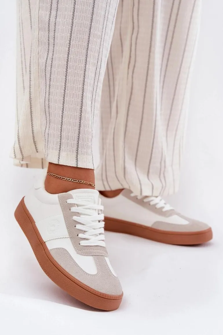 Sneakersy Damskie Big Star RR274804 Białe