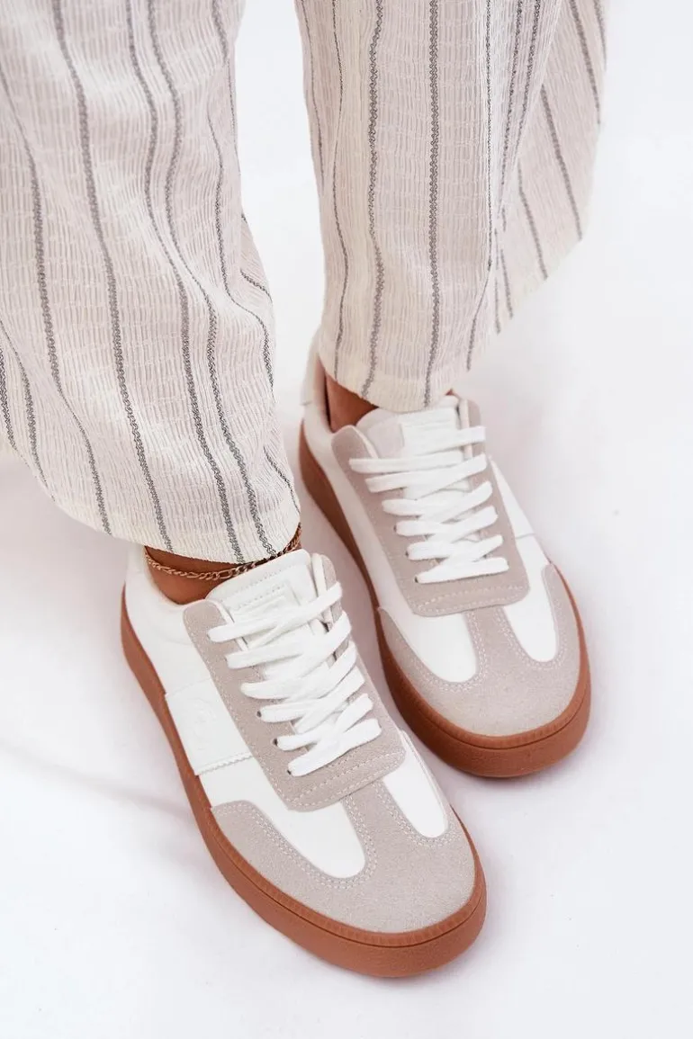 Sneakersy Damskie Big Star RR274804 Białe