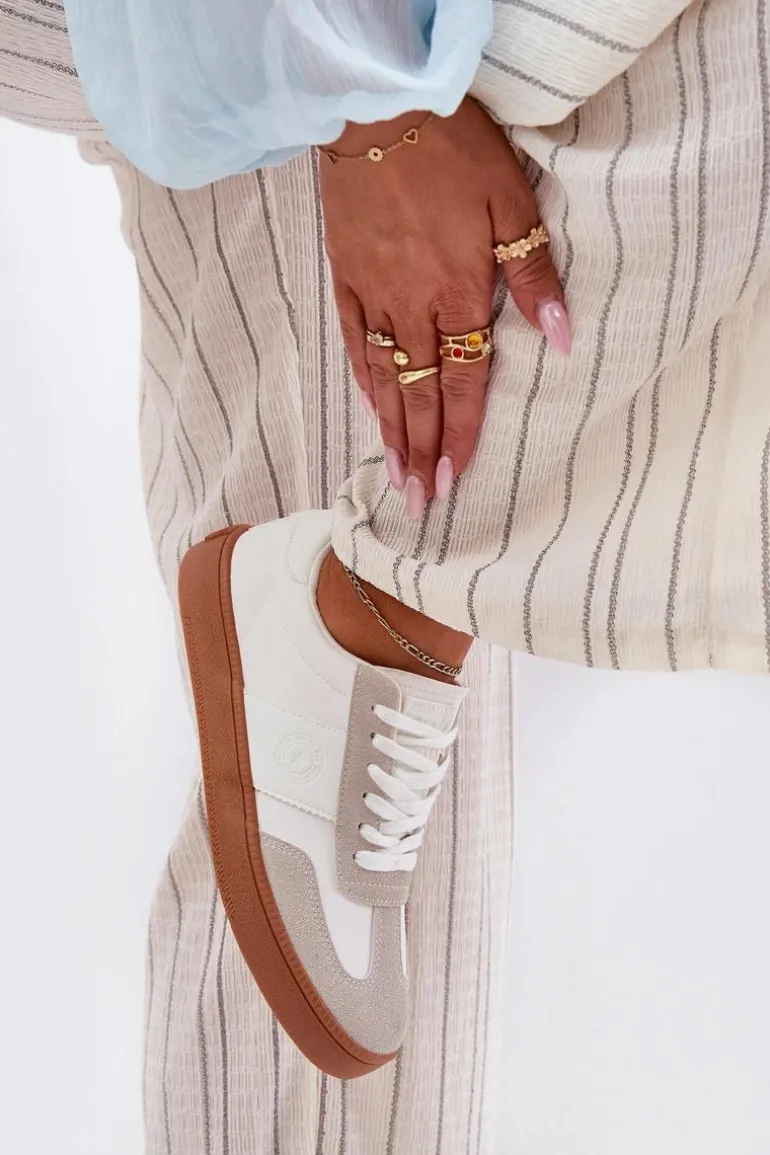 Sneakersy Damskie Big Star RR274804 Białe