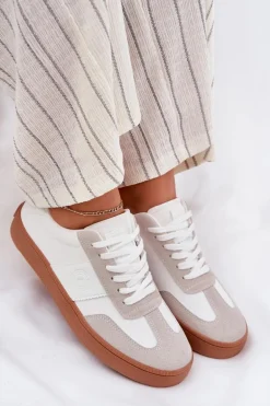 Sneakersy Damskie Big Star RR274804 Białe