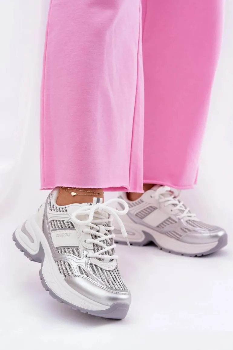 Sneakersy Damskie Big Star RR274A195 Białe