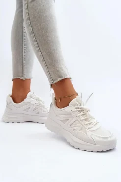 Sneakersy damskie Big Star NN274A084 Białe