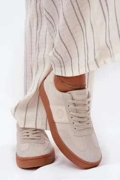 Sneakersy Damskie Big Star RR274806 Beżowe