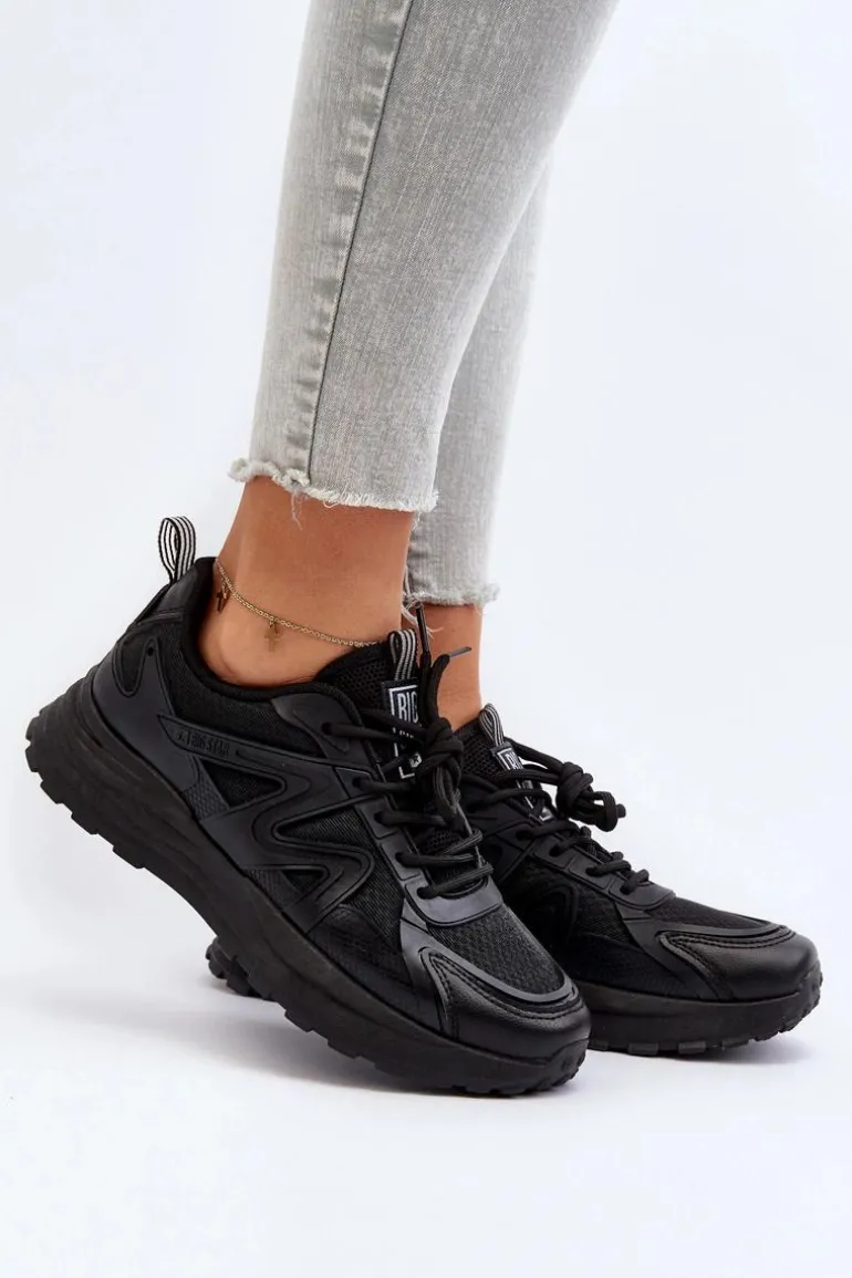 Sneakersy damskie Big Star NN274A085 Czarny