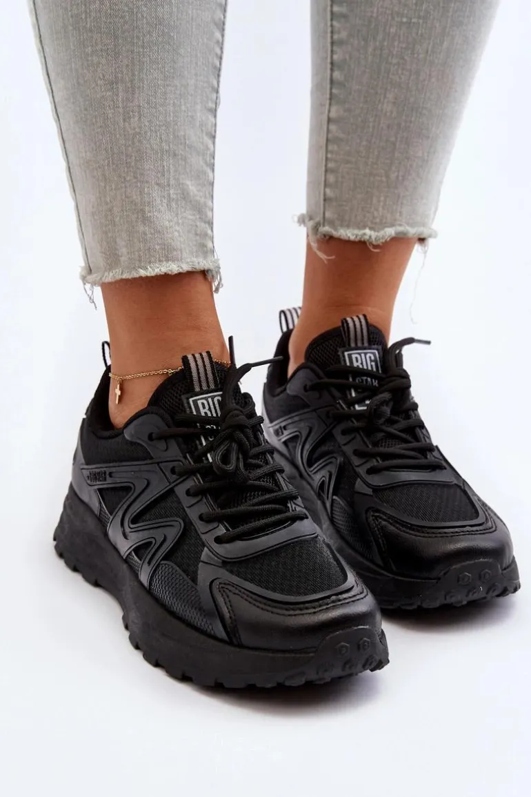 Sneakersy damskie Big Star NN274A085 Czarny