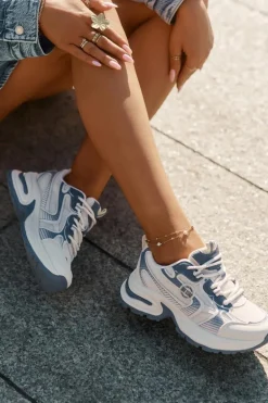 Sneakersy Damskie Big Star RR274A190 Niebieskie