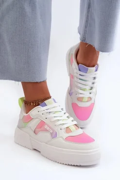 Sneakersy Damskie Big Star NN274359 Memory Foam System Multikolor