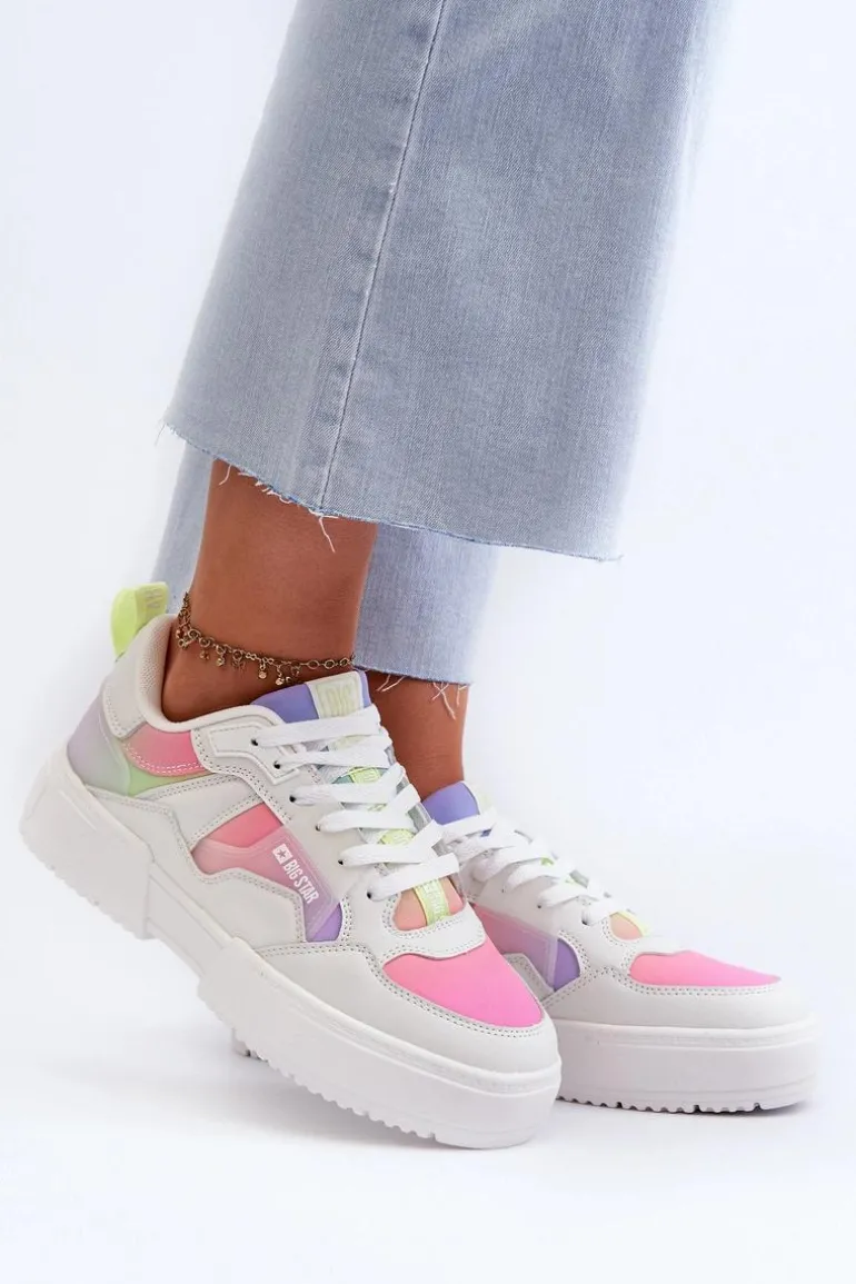 Sneakersy Damskie Big Star NN274359 Memory Foam System Multikolor