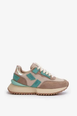 Sneakersy Damskie Big Star NN274973 Beżowe