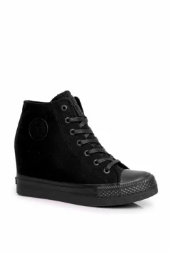 Sneakersy Damskie Big Star Czarne FF274A191