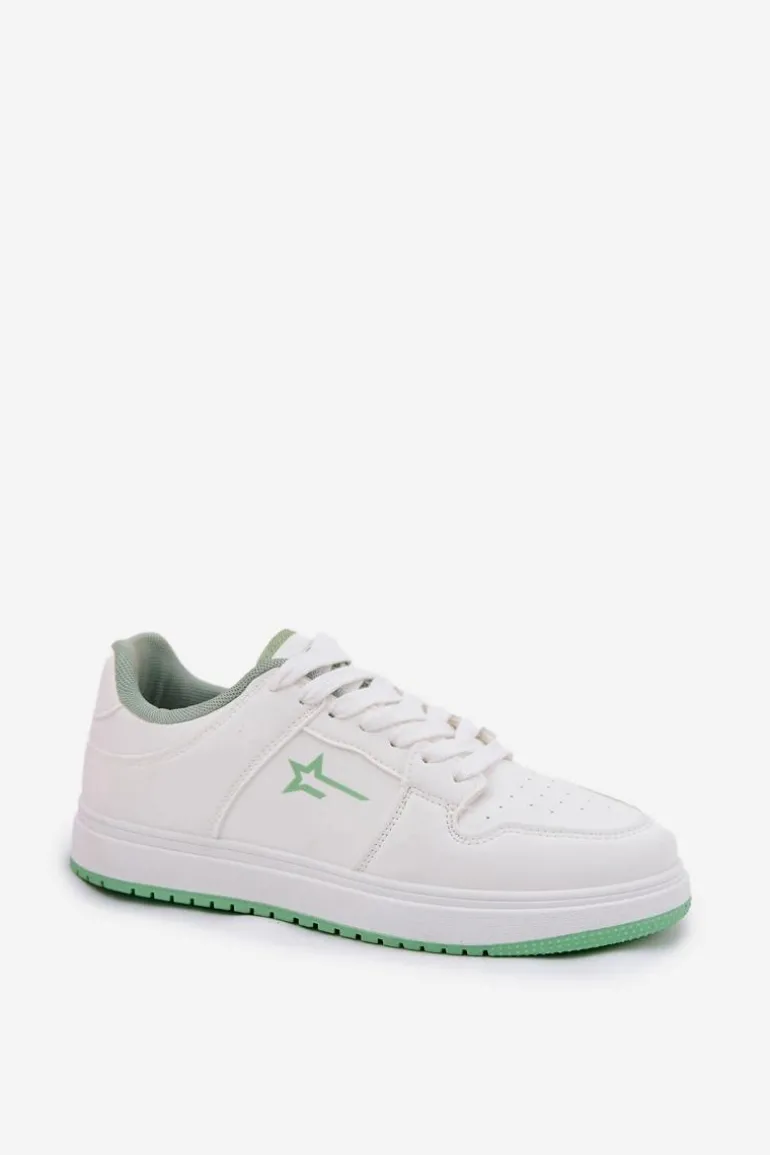 Sneakersy Damskie Big Star RR274A246 HI-POLY SYSTEM Białe