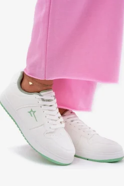 Sneakersy Damskie Big Star RR274A246 HI-POLY SYSTEM Białe