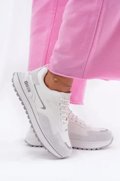 Sneakersy Damskie Big Star RR274A213 HI-POLY SYSTEM Białe