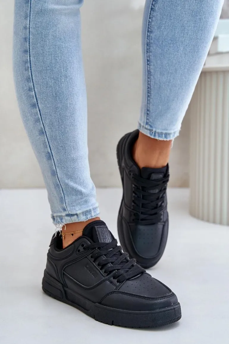 Sneakersy Damskie Big Star OO274A551 Hi-Poly System Czarne