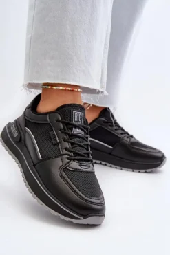 Sneakersy Damskie Big Star NN274A090 Czarne