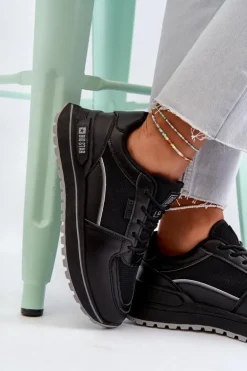 Sneakersy Damskie Big Star NN274A090 Czarne